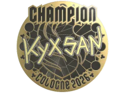 Sticker | kyxsan (Gold, Champion) | Cologne 2026