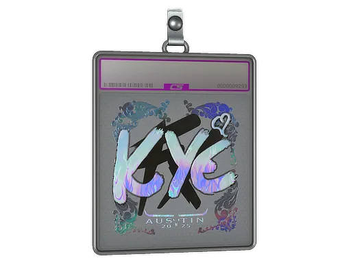 Sticker Slab | kye (Holo) | Austin 2025