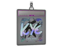 Sticker Slab | kye (Holo) | Austin 2025