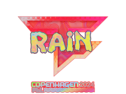 Sticker | rain (Holo) | Copenhagen 2024
