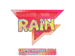 Sticker | rain (Holo) | Copenhagen 2024