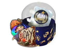 10 Year Birthday Sticker Capsule