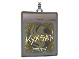 Sticker Slab | kyxsan (Gold) | Austin 2025