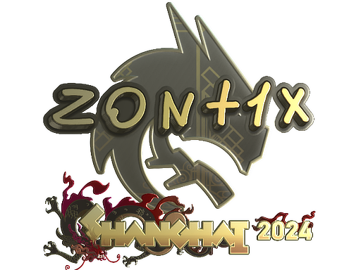 Sticker | zont1x (Gold) | Shanghai 2024