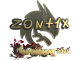 Sticker | zont1x (Gold) | Shanghai 2024