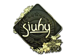 Sticker | siuhy (Gold) | Rio 2022