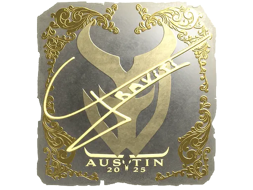 Sticker | Graviti (Gold) | Austin 2025