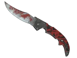 ★ StatTrak™ Falchion Knife | Crimson Web (Battle-Scarred)