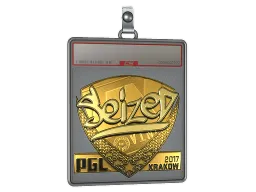 Sticker Slab | seized (Gold) | Krakow 2017