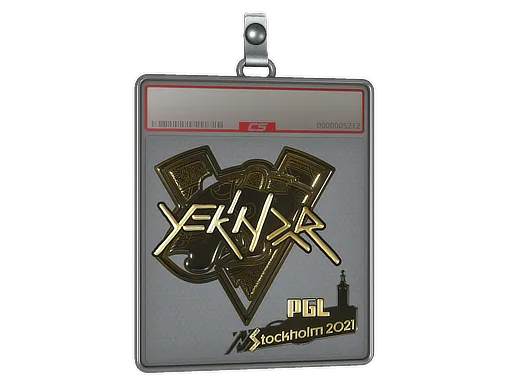 Sticker Slab | YEKINDAR (Gold) | Stockholm 2021