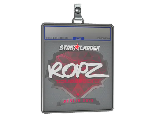 Sticker Slab | ropz | Berlin 2019