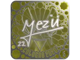 Sticker | mezii (Foil, Ranked) | Cologne 2026