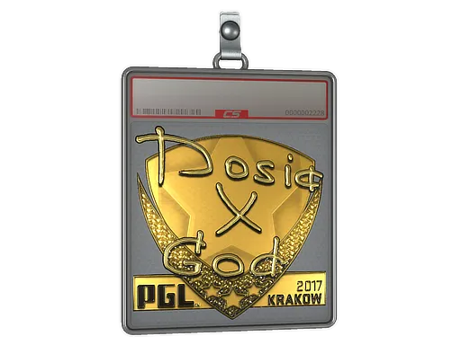 Sticker Slab | Dosia (Gold) | Krakow 2017
