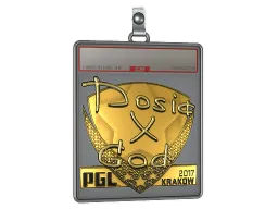 Sticker Slab | Dosia (Gold) | Krakow 2017