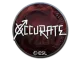 Sticker | xccurate | Katowice 2019 CS2 skin