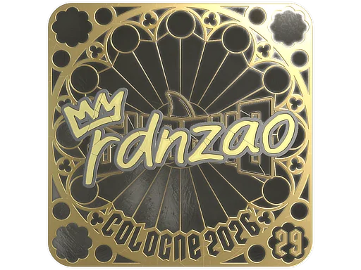 Sticker | rdnzao (Gold, Ranked) | Cologne 2026