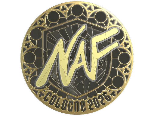 Sticker | NAF (Gold) | Cologne 2026