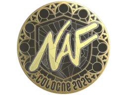 Sticker | NAF (Gold) | Cologne 2026