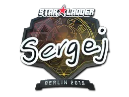 Sticker | sergej (Foil) | Berlin 2019