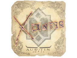Sticker | Xant3r | Austin 2025