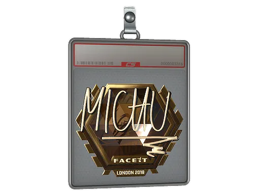 Sticker Slab | MICHU (Gold) | London 2018