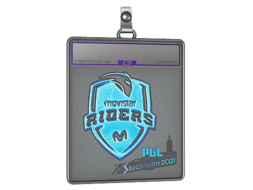 Sticker Slab | Movistar Riders (Holo) | Stockholm 2021
