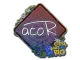 Sticker | acoR (Glitter) | Rio 2022 CS2 skin