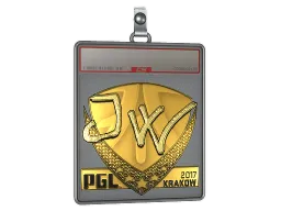 Sticker Slab | JW (Gold) | Krakow 2017