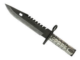 ★ M9 Bayonet | Black Laminate (Battle-Scarred)
