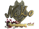 Sticker | NiKo (Gold) | Shanghai 2024