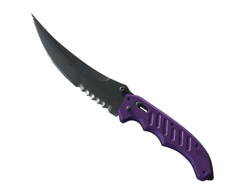 ★ StatTrak™ Flip Knife | Ultraviolet (Factory New)