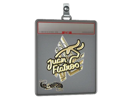 Sticker Slab | juanflatroo (Gold) | Paris 2023