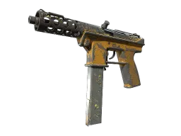 Tec-9 | Banana Leaf (Battle-Scarred)