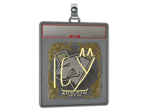 Sticker Slab | ICY (Gold) | Austin 2025