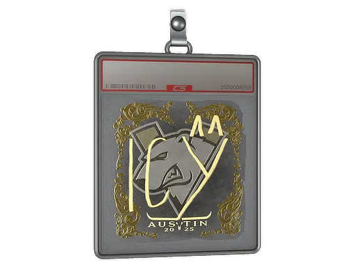 Sticker Slab | ICY (Gold) | Austin 2025