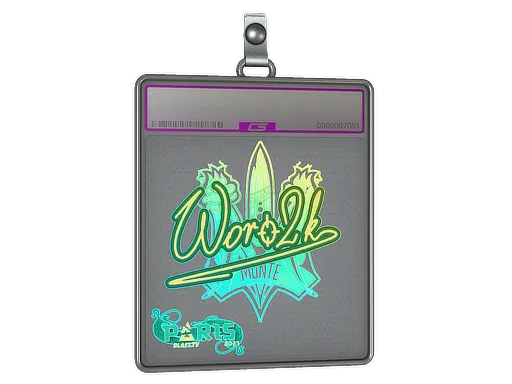 Sticker Slab | Woro2k (Holo) | Paris 2023