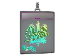 Sticker Slab | Woro2k (Holo) | Paris 2023