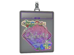 Sticker Slab | qikert (Glitter, Champion) | Rio 2022