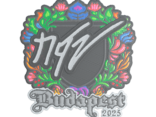Sticker | NQZ (Embroidered) | Budapest 2025