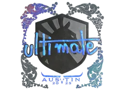 Sticker | ultimate (Holo) | Austin 2025