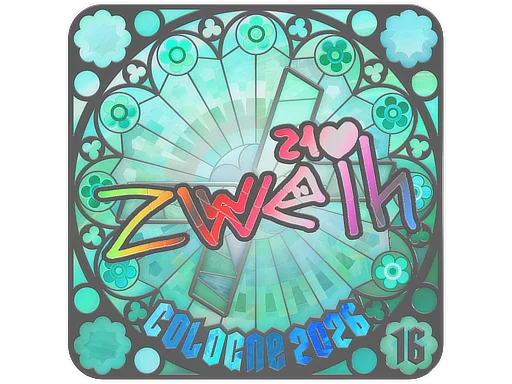 Sticker | zweih (Holo, Ranked) | Cologne 2026