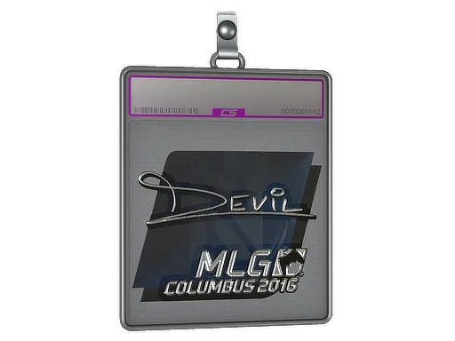 Sticker Slab | DEVIL (Foil) | MLG Columbus 2016