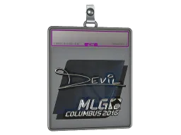 Sticker Slab | DEVIL (Foil) | MLG Columbus 2016