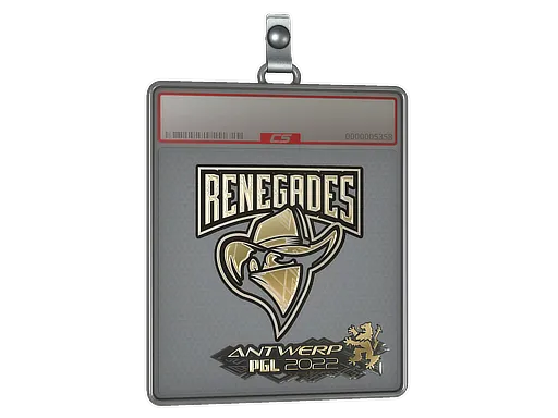 Sticker Slab | Renegades (Gold) | Antwerp 2022