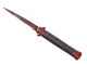 ★ Stiletto Knife | Crimson Web (Battle-Scarred)