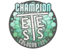 Sticker | TeSeS (Champion) | Cologne 2026