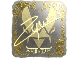 Sticker | ZywOo (Gold) | Austin 2025