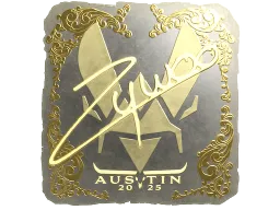 Sticker | ZywOo (Gold) | Austin 2025