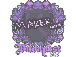 Sticker | Marek | Budapest 2025