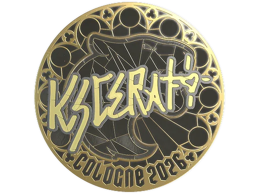 Sticker | KSCERATO (Gold) | Cologne 2026
